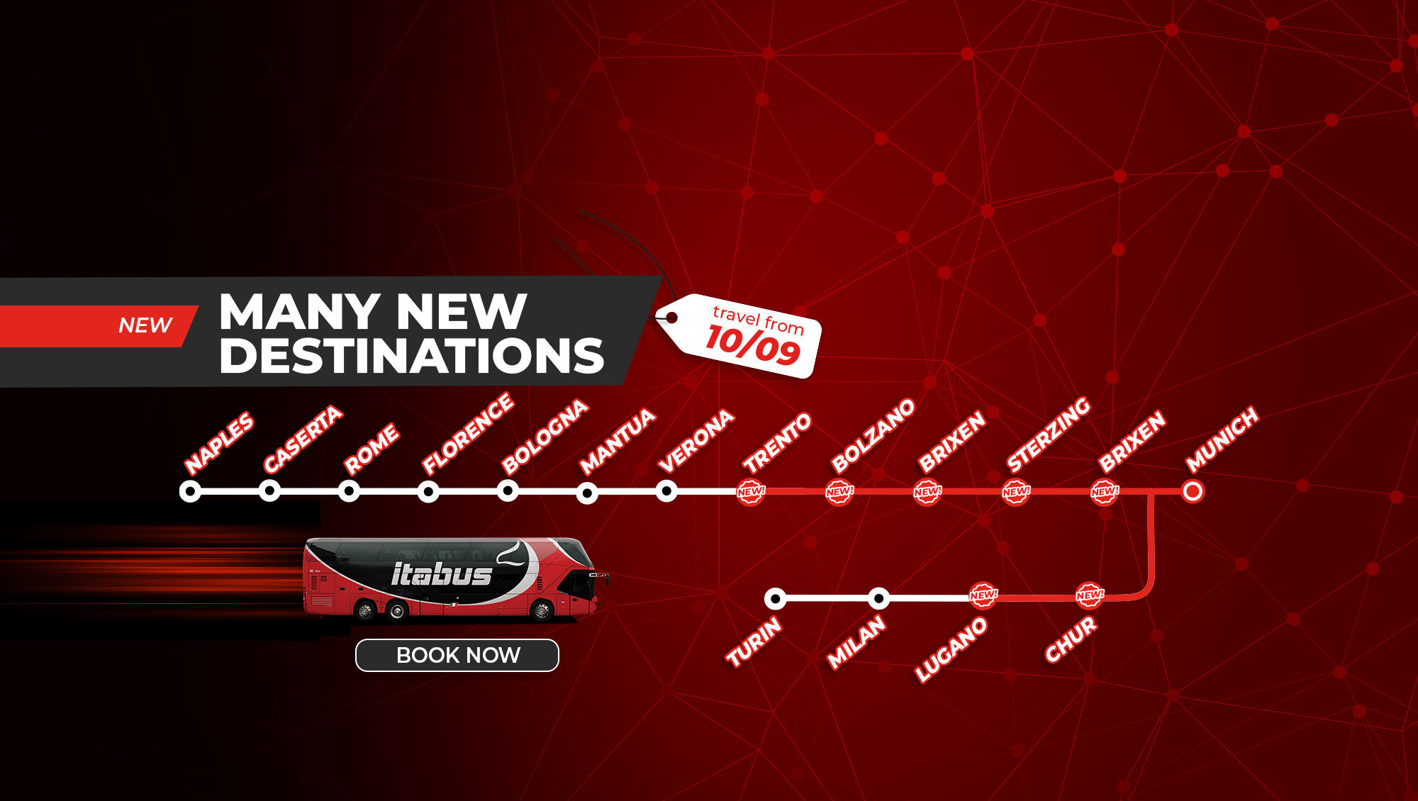 Itabus New Destinations