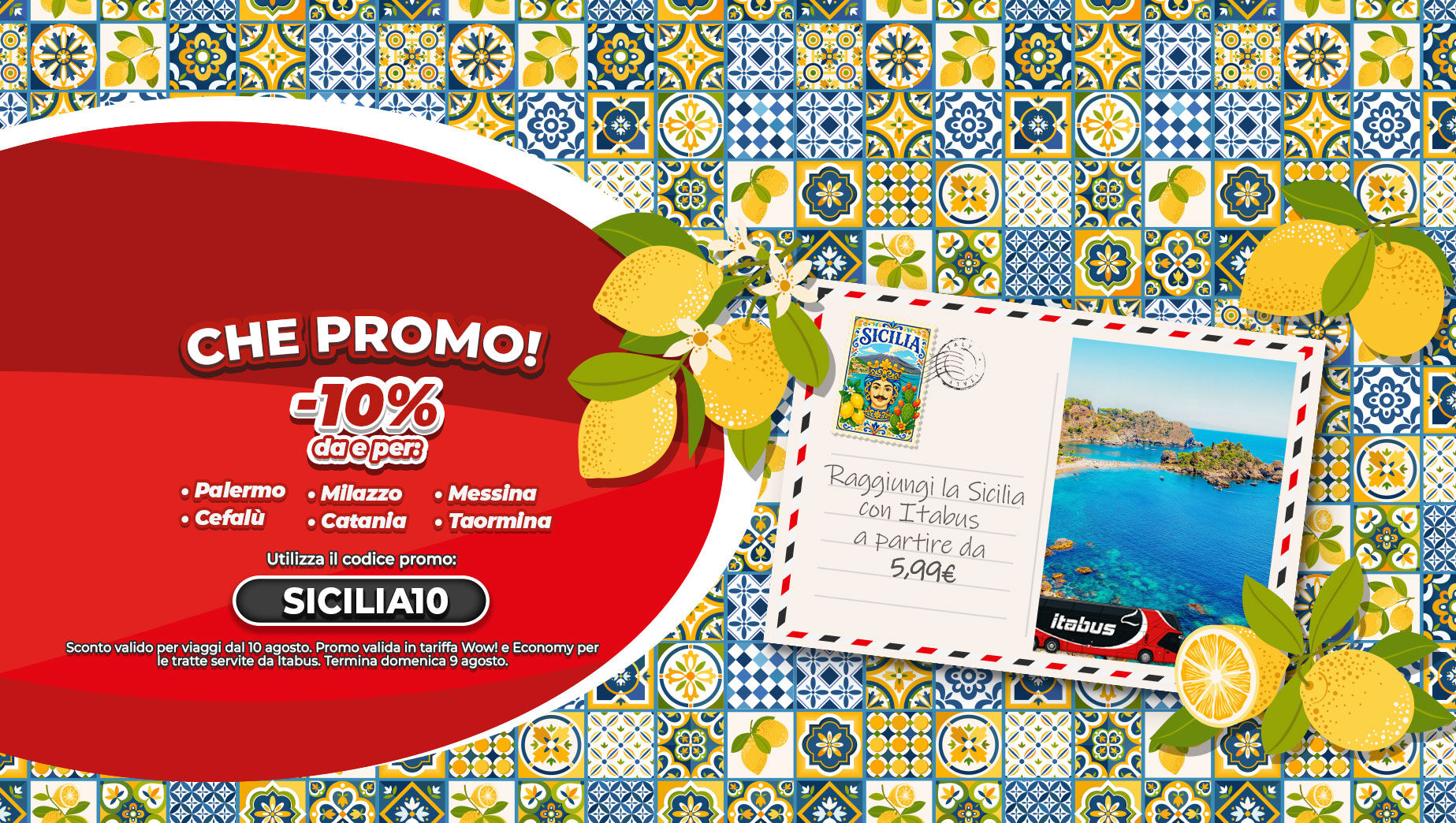 Promo SICILIA10
