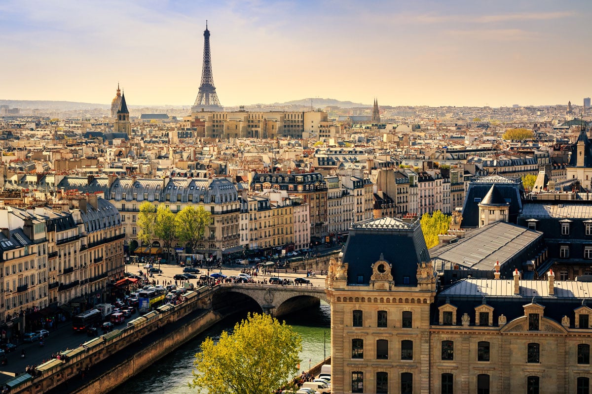 Andare a Parigi in pullman