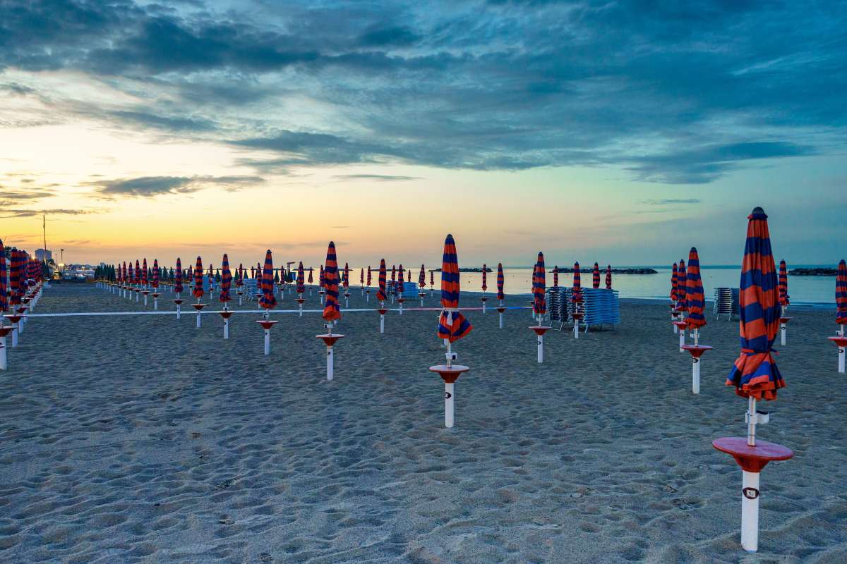 Andare a mare a Porto San Giorgio