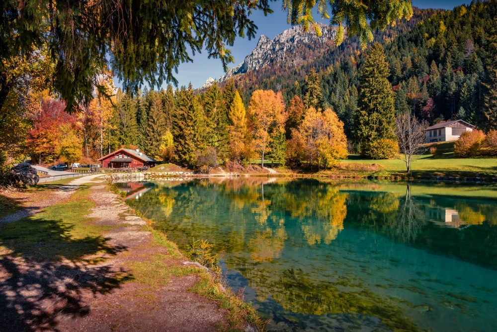 trento boschi laghi