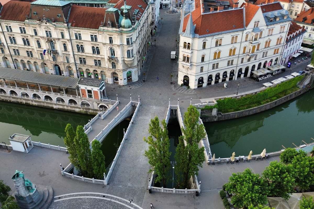 Ponte Triplo a Lubiana